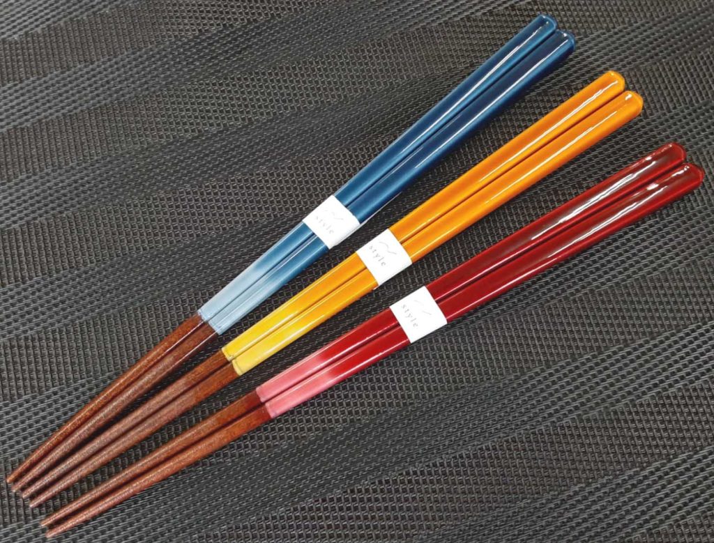 カラーのお箸 いろんな色から選べます | 福井で若狭塗箸の卸・企画 